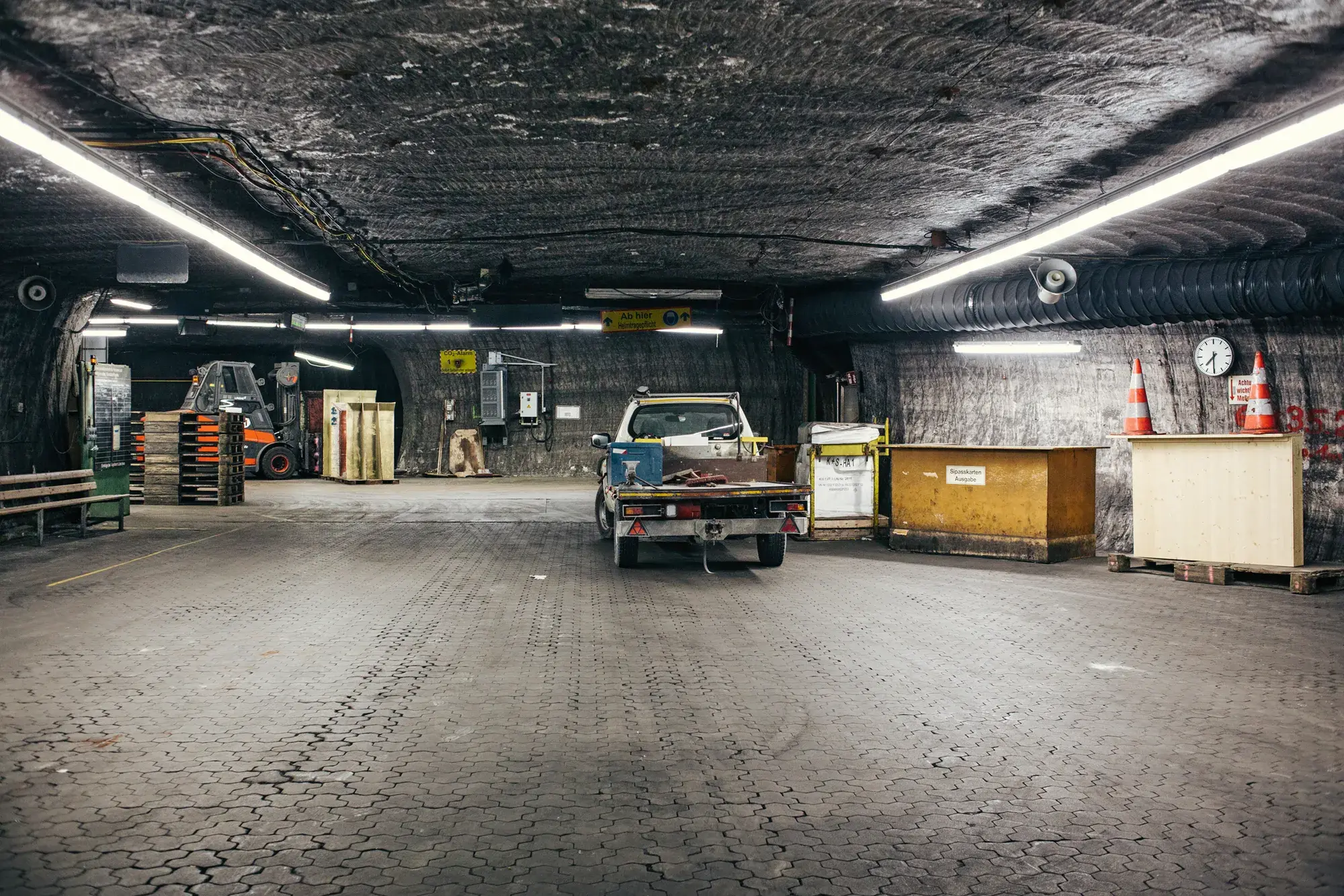 Wo deutscher Bergbau noch Zukunft hat: Im Werk Werra 2060 schürft K+S in bis zu 800 Meter Tiefe nach wertvollen Kalisalzen.