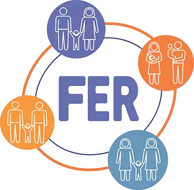 Das Logo der FER.